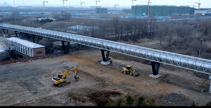 沈撫改革創新示范區金濱街鋁合金人行天橋